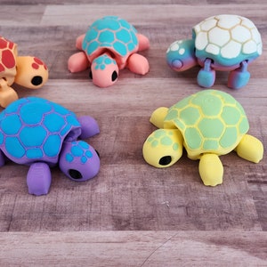 Flexi Turtle - Articulated turtle Fidget