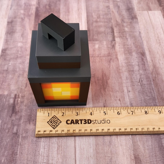 Gaming Lantern - Minecraft inspired gamer gift and night light