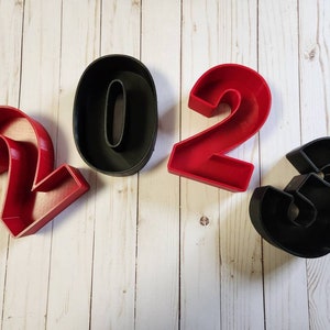 Fillable Number Box for treats, snacks, candy, charcuterie, party dish, and other small things