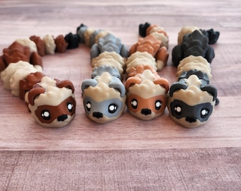 3D Printed Articulated Ferret flexi