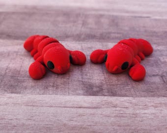 Flexi lobster - Articulated crustacean Fidget
