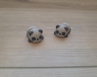 Articulated chubby kitten fidget - mini flexi siamese cat