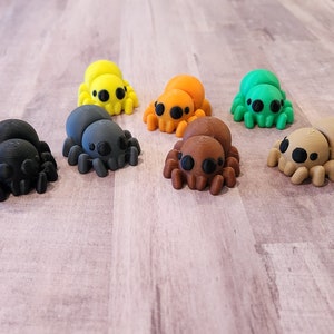 Cute flexi spider - articulated arachnid Fidget