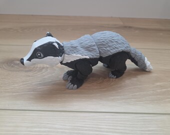 Realistic badger flexi - Articulated badger Figure