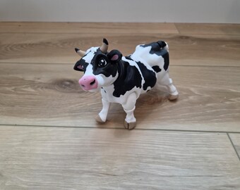 Articulated Holstein dairy Cow Fidget figure - 8.5"