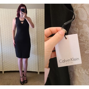 Classic, Little Black Dress, Calvin Klein, New with Tags, Size 16 –  yourdressnow