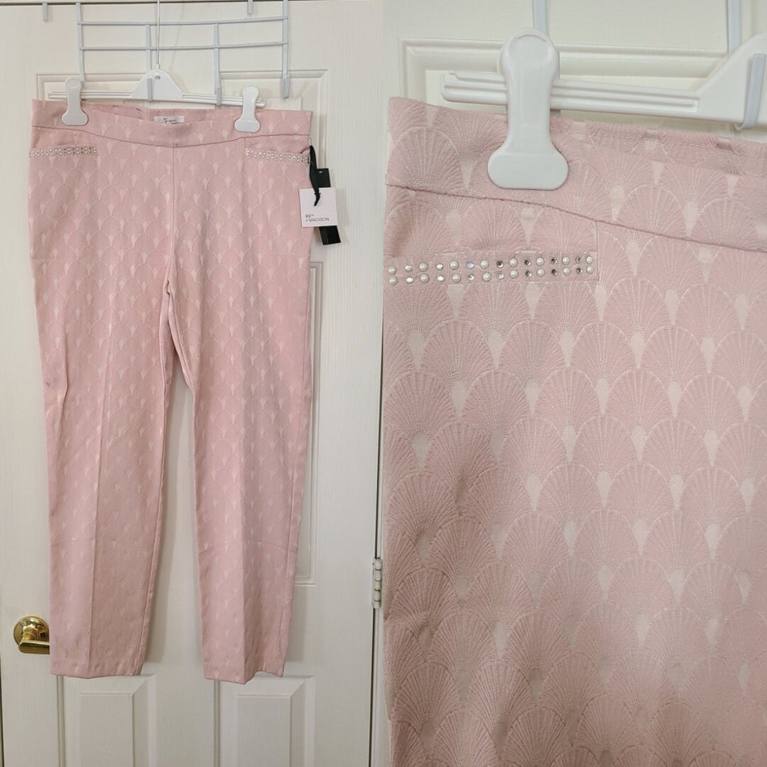 NWT Women's Pink Shimmery Sea Shell Print 89th Madison - Etsy NWT Women's Pink Shimmery Sea Shell Print 89th Madison - Etsy
