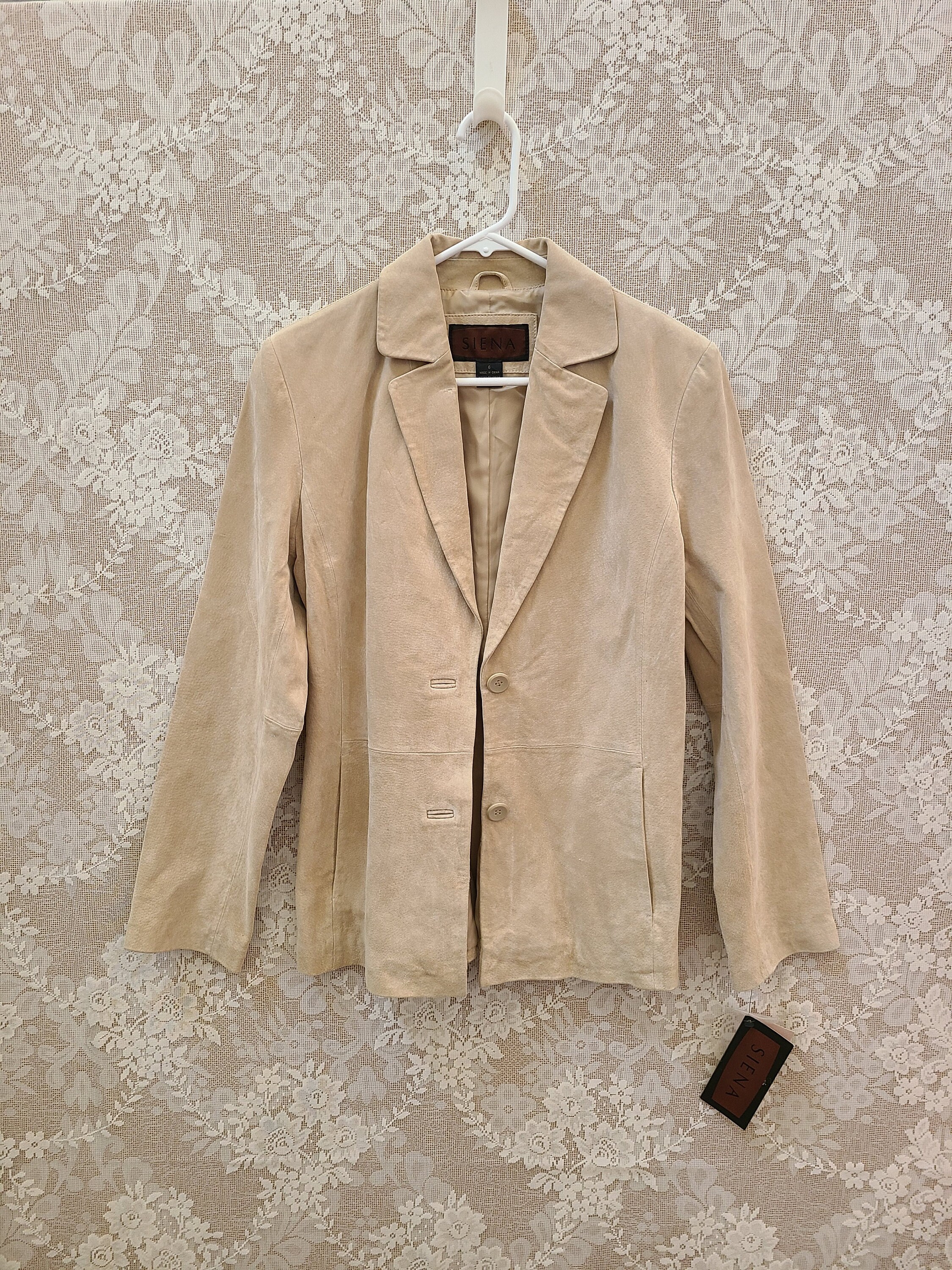 Siena Leather Coat - Etsy