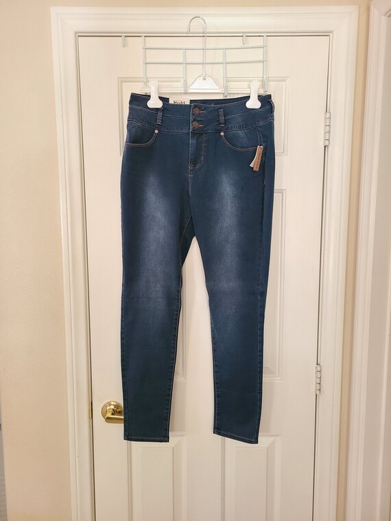 NWT Women's MUDD Dark Stetson Blue 