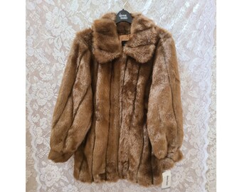 Vintage Nicowa Fake Fur Jacket