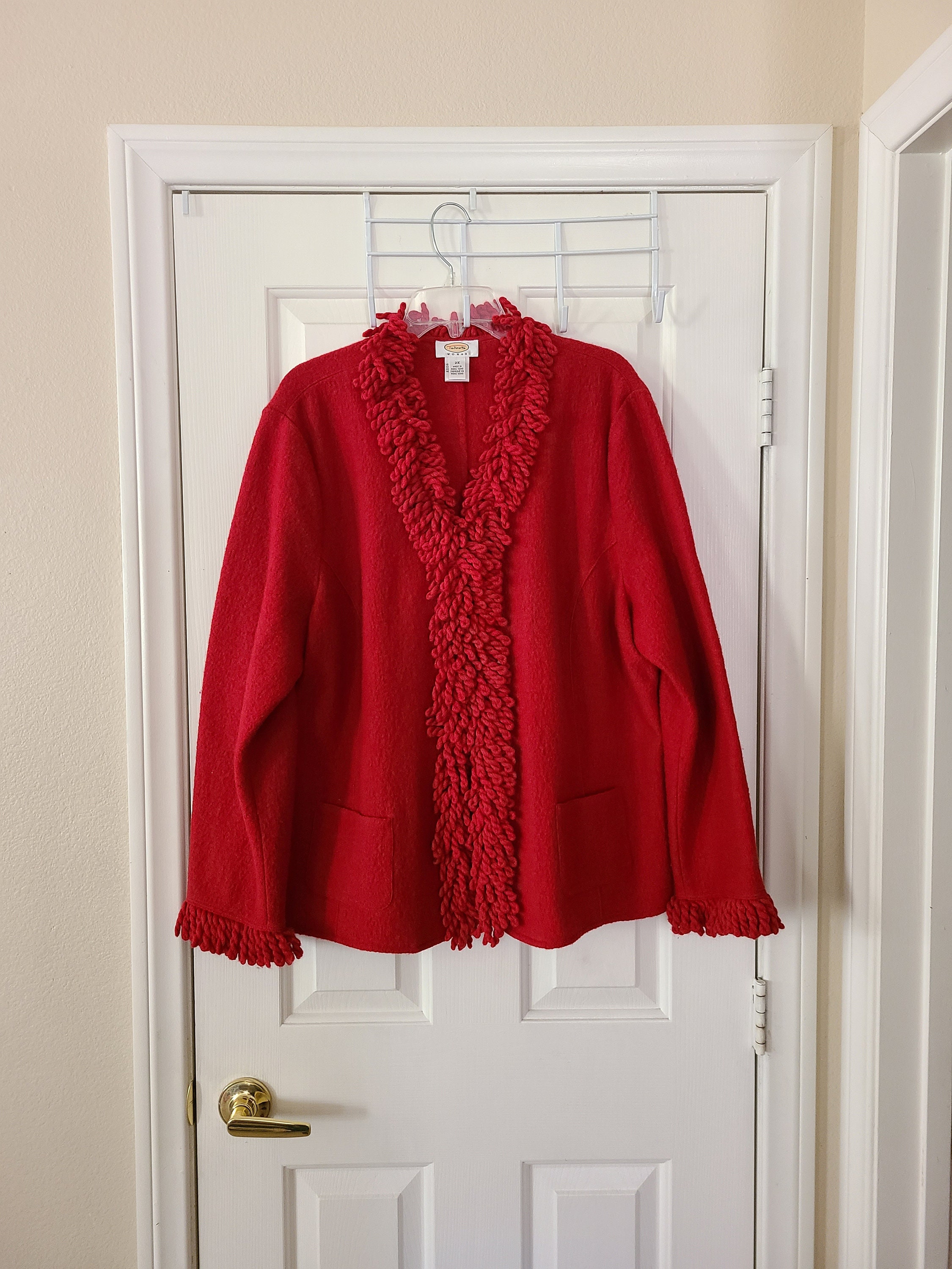 Talbots Red Coat - Etsy
