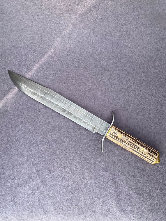 Bowie Camp Knife Hunting Knife Etsy