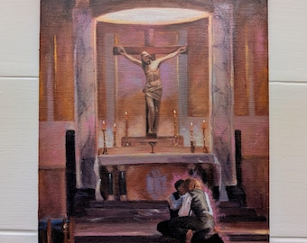 interview with the vampire oil painting PRINT