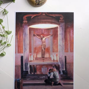 interview with the vampire oil painting PRINT