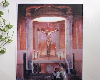 interview with the vampire oil painting PRINT