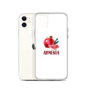 Armenia Pomegranate iPhone Case, Armenian phone case, Armenian Pomegranate, Armenia, Armenian Merch, Armenian Phone Cases