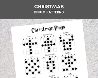Bingo Patterns | Christmas Bingo | Printable Bingo Games | Bingo Game Patterns | Bingo Theme | Bingo Tournament | Bingo Pictures | Bingo