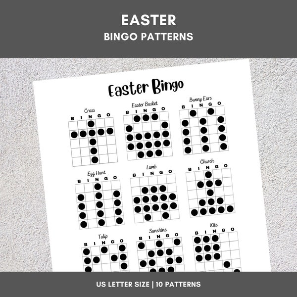 Bingo Patterns | Easter Bingo | Printable Bingo Games | Bingo Game Patterns | Bingo Theme | Bingo Tournament | Bingo Pictures | Bingo