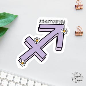 Sticker Sagittaire, Stickers zodiaque rétro, Sticker Kindle Addict, Stickers pour tablettes, cadeau pour les amoureux des livres, Sticker livres, cadeau pour les amoureux des livres