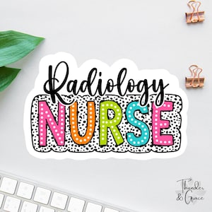 Adesivo para Enfermeiro de Radiologia, Nascido para Ser Enfermeiro, Adesivo para Enfermeiro Registrado, Adesivo para Laptop de Radiologia, Adesivo para Garrafa de Água, Presente de Agradecimento ao Enfermeiro