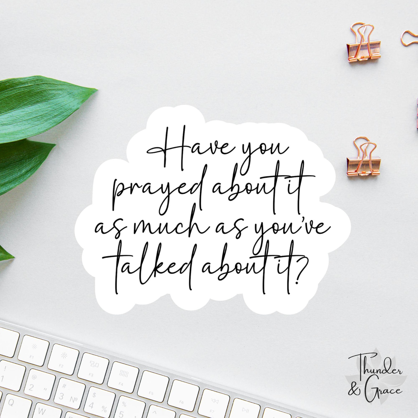 Have You Prayed About It Sticker or Magnet: Daily Devotional Reminder ...