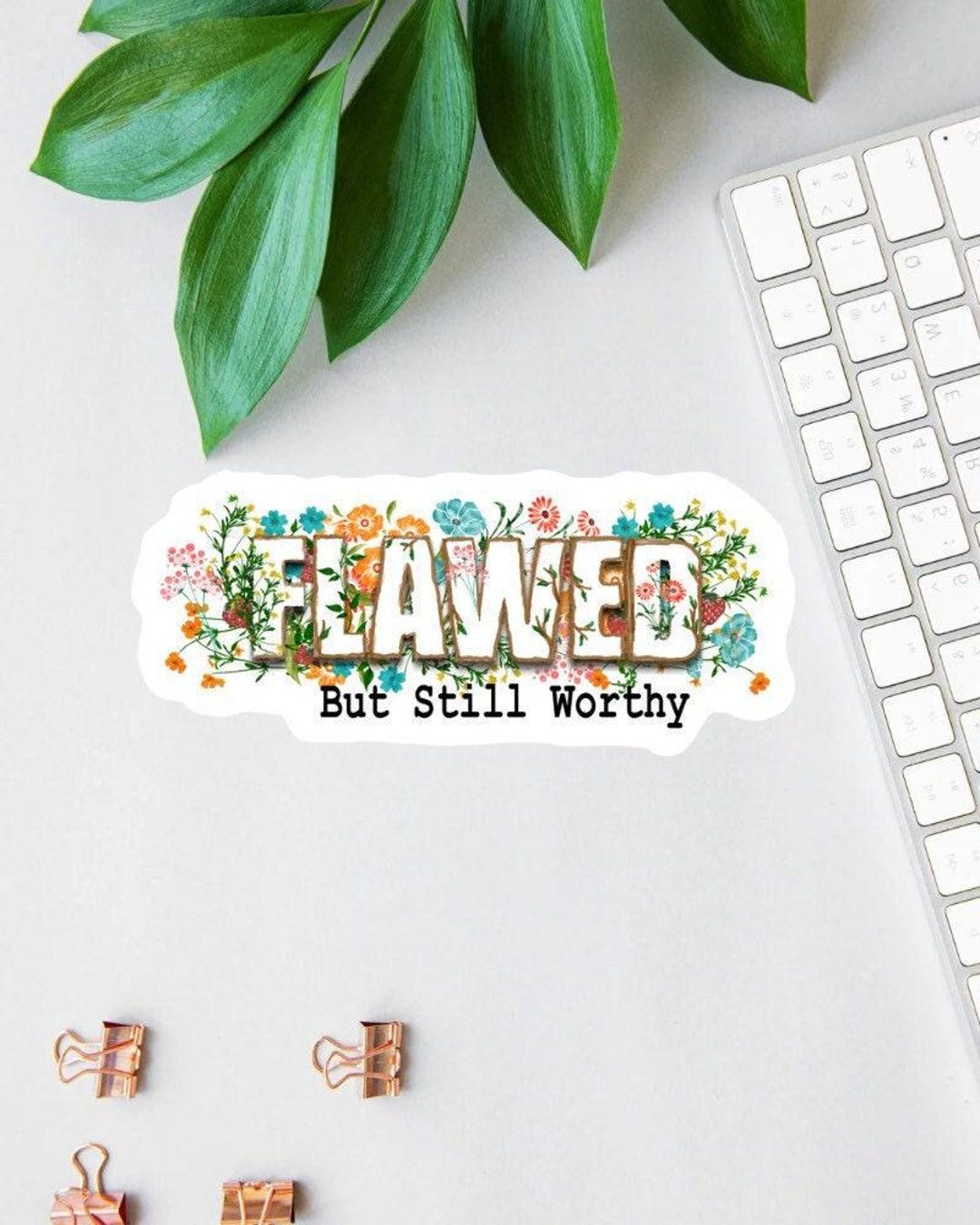 I Am Sticker, Affirmation Stickers, Clear Laptop Sticker, Water Bottle ...