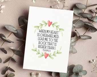 Sending you love and strength, Sympathy Card, Feel Better Soon Card, Hard Times Card, Thinking Of You Card, You Are Strong Card