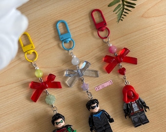 keychain hood, wing, & dami batfamily batboys vigilante comicbook