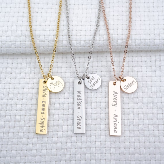Custom promise deals necklace