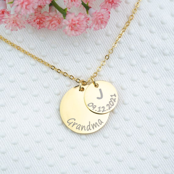 Personalized Custom Mother Kids Children s Name Initial Date