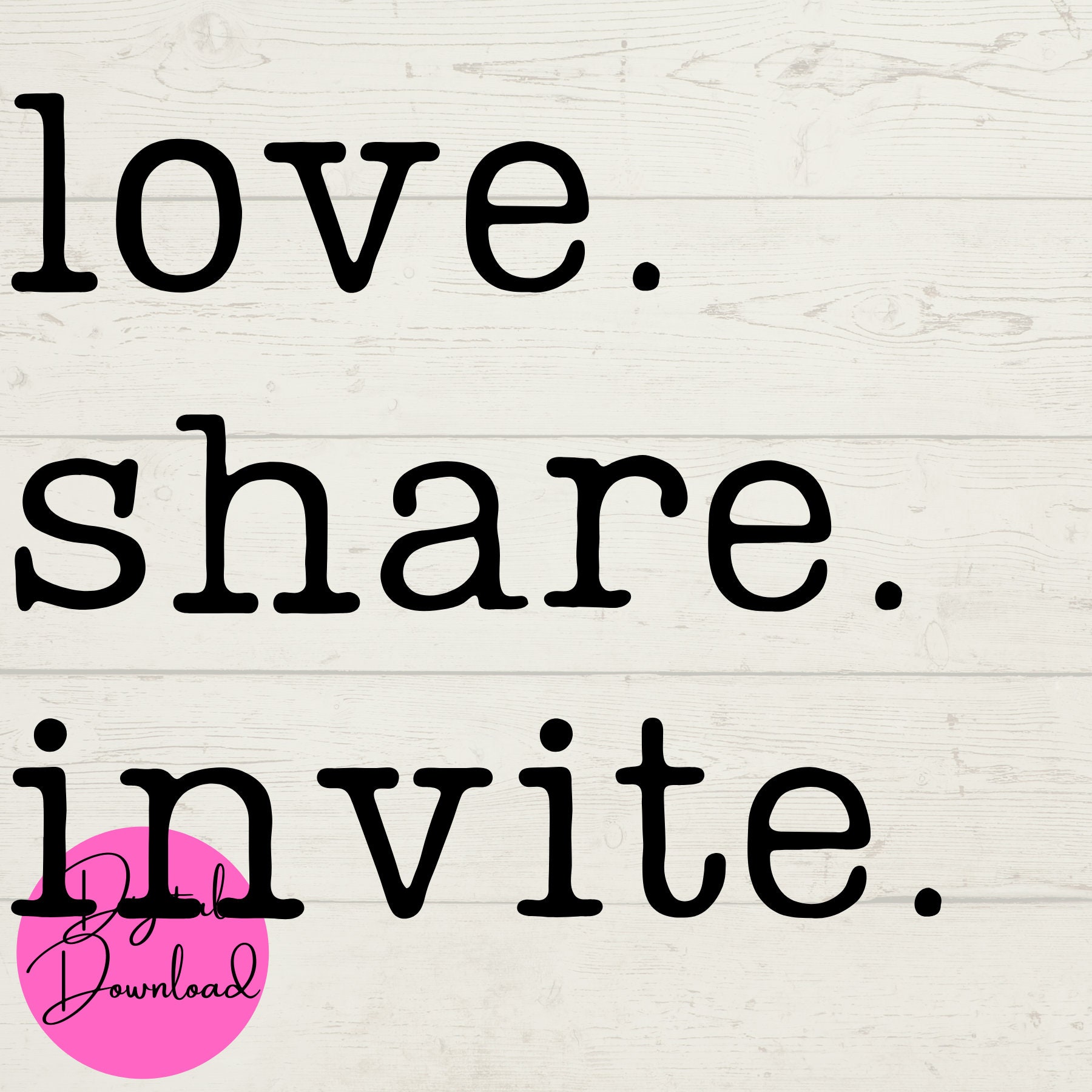 Love Share Invite Digital Craft File Missionary SVG Etsy