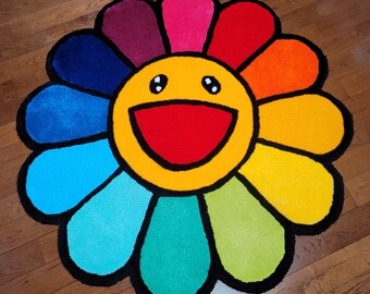 ALAZA Cartoon Red Mushroom Butterfly Flower Area Rug Rugs for Living Room Bedroom 5'3x4' ALAZA Cartoon Red Mushroom Butterfly Flower Area Rug Rugs for Living Room Bedroom 5'3x4'