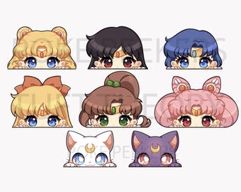 Anime SM Peeker Stickers