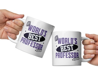 Der beste Professor der Welt Tasse | Bester Professor aller Zeiten | Professor Wertschätzung | Beste Dozenten Ever | Lieblings-Professor | Bester College Professor
