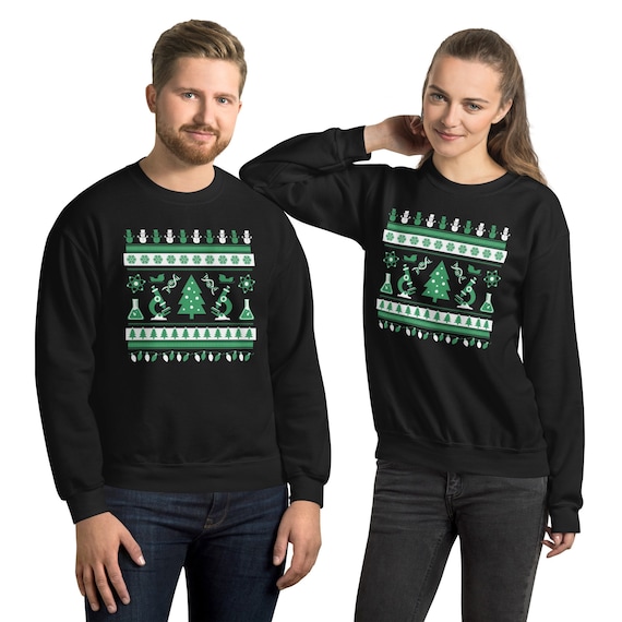 Christmas Science Laboratory Ugly Christmas Sweater Sweatshirt