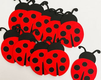 Ladybug Birthday Craft DIY Party Confetti