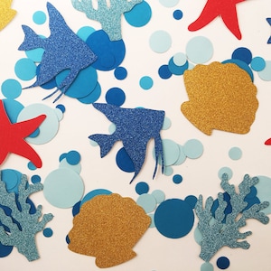 Under The Sea Birthday Party Craft DIY Confetti