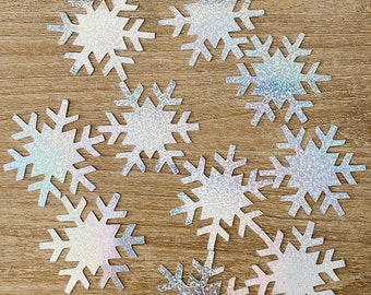 Frozen Snowflake Hologram Birthday Party Craft DIY Decor Confetti