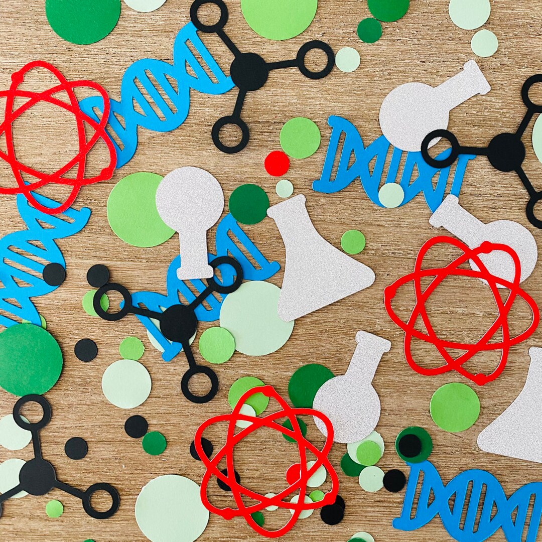 Science Lab Birthday Party Decor Craft DIY Confetti - Etsy Australia