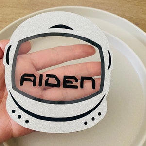 Astronaut Personalisierte Name Tischkarte Geburtstag Party Decor