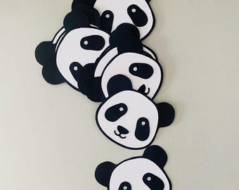 Panda Confetti | Panda Bear Party Decorations | Cute Animal Table Scatter | Bamboo Birthday Decor