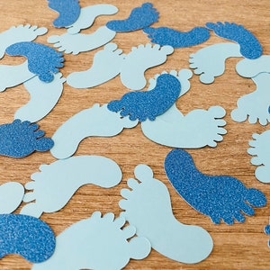 Blue Foot Birthday Craft DIY Party Confetti