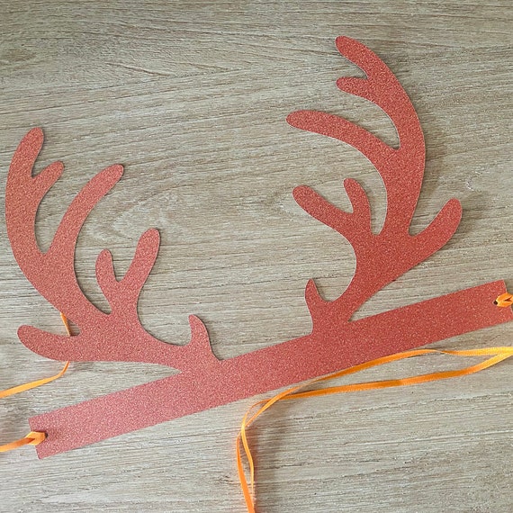 Frozen reindeer antlers top