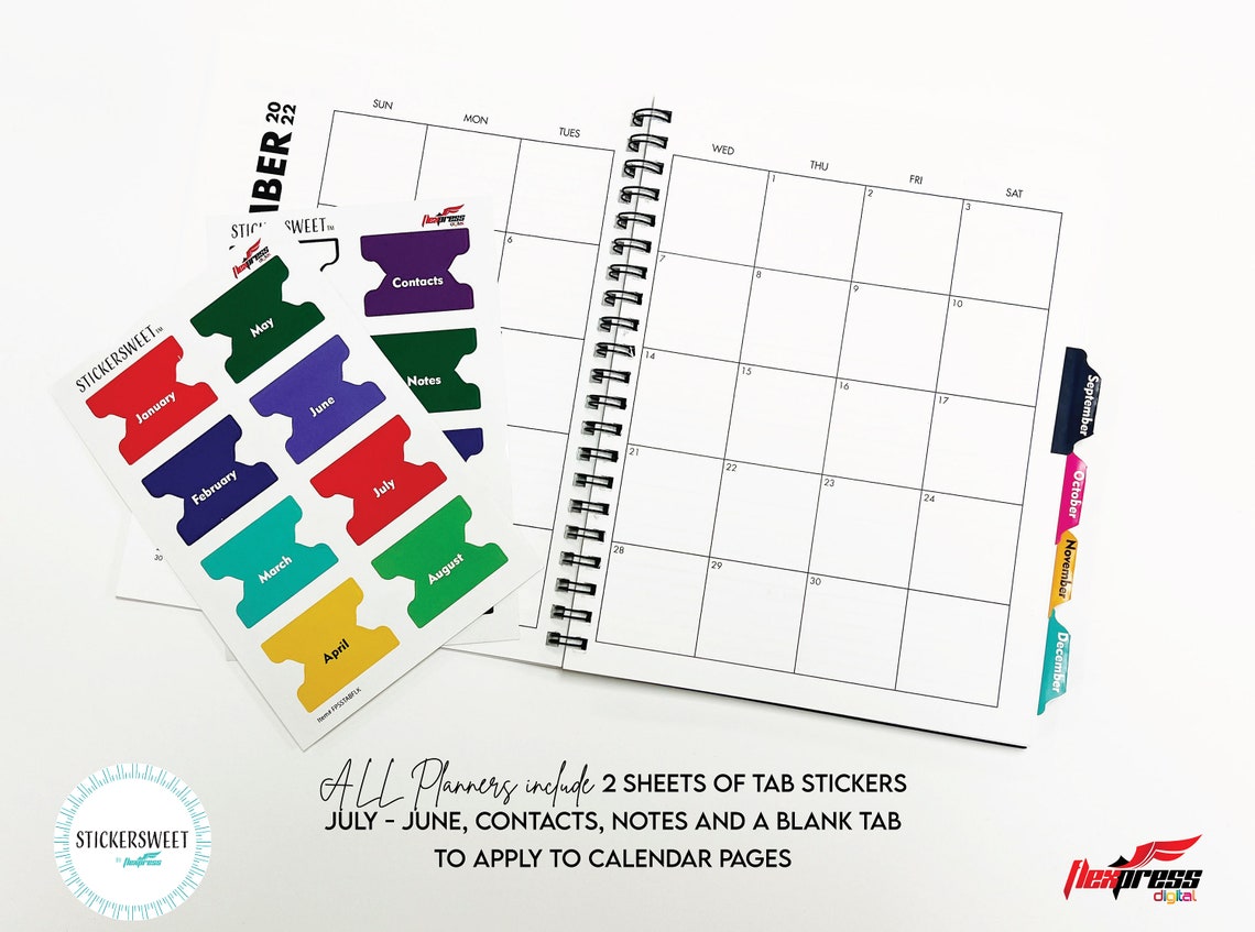 20222023 Academic Planner Teacher Planner School Planner Etsy