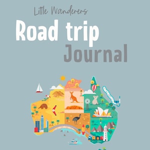 Little Wanderers Aussie Road Trip Journal - PDF