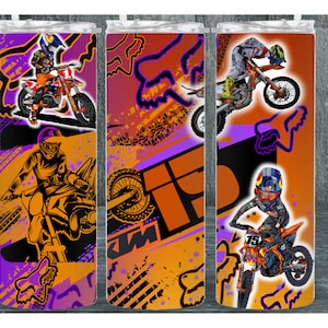 Fox KTM Tumbler Wrap Sublimation 20 oz.