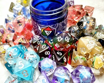 Jeu de dés aléatoires mystère | Dés D&D | MDN