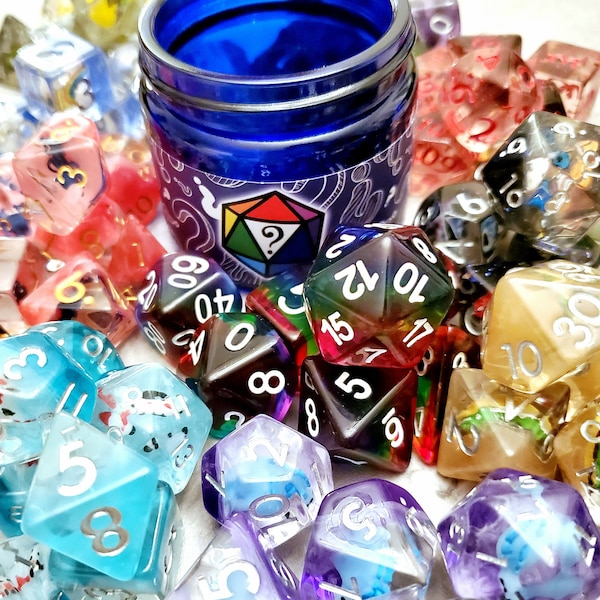 Mystery Random Dice Set | D&D Dice | DND