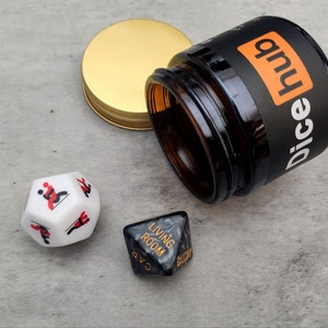 Dice Hub: Adult Couples Bedroom Play Dice Set