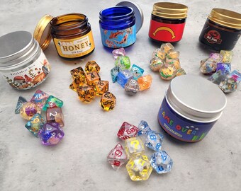Your Magic Dice Collection | 6 Dice Gift Set | D&D Dice | DND